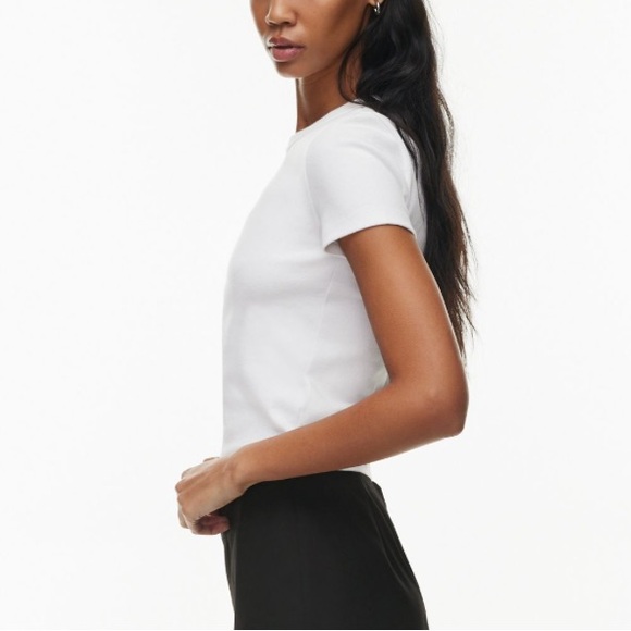 Artizia Sunday best / BestHug Little Ribbed T-Shirt fine-ribbed crewneck t-shirt - Picture 7 of 10